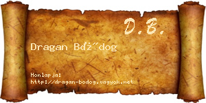 Dragan Bódog névjegykártya